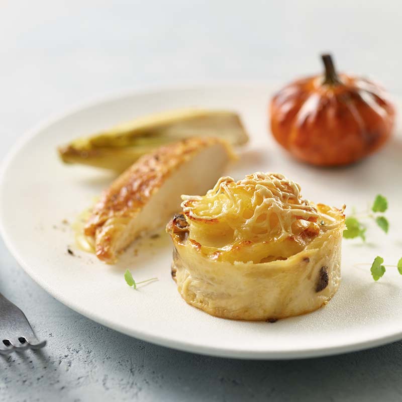 Potato And Mushroom Gratin Traiteur de Paris