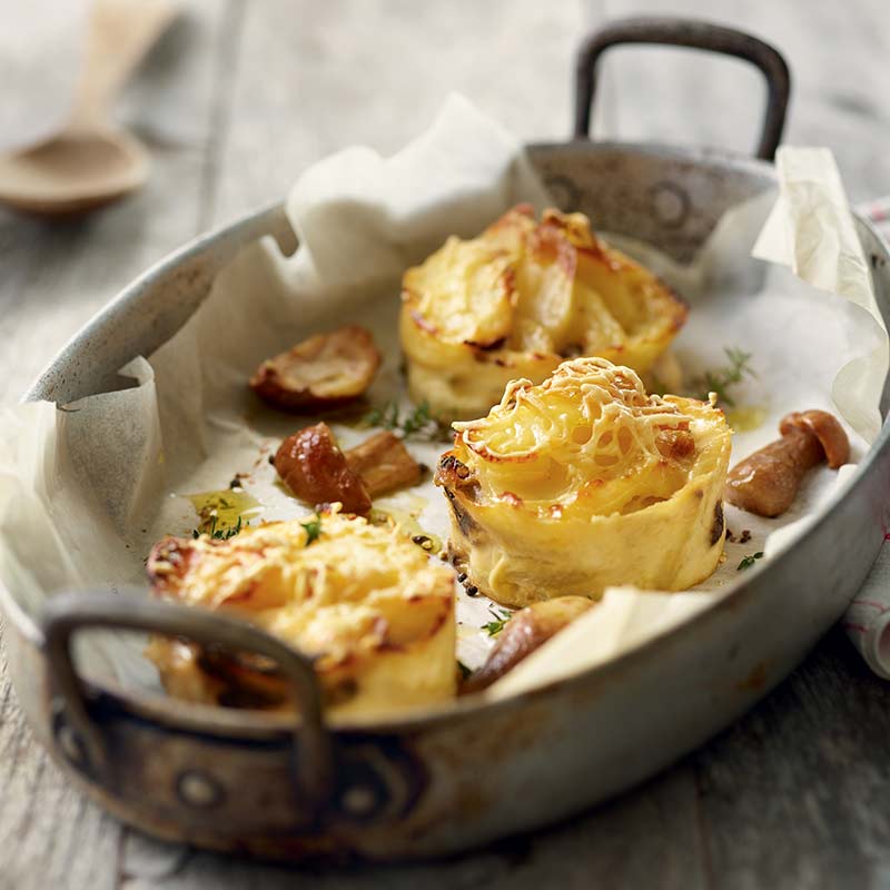 Potato And Mushroom Gratin Traiteur de Paris